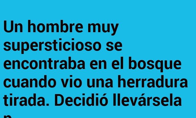De pata rota pero con doble suerte