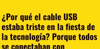 Desconexión en la fiesta tecnológica