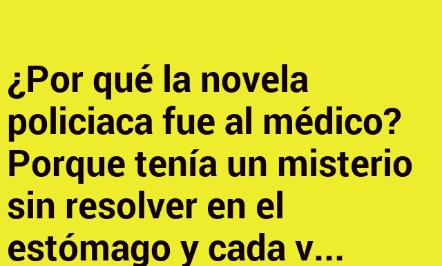 Diagnóstico de Novela: Puntadas en el Misterio