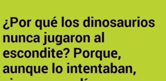Dinosaurios visibles y T-Rex risueño