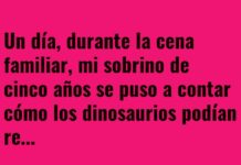 Dinosaurios y psicodelia en la cena familiar.