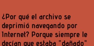 El archivo «descomprimido» emocionalmente.
