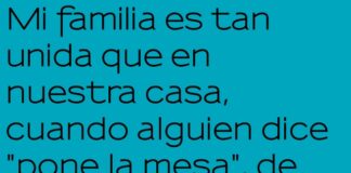 «El arte de poner la mesa en familia»