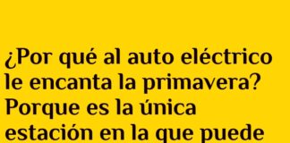 «El Auto Eléctrico y su Primavera Energizante»