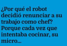 El chef robot y el microondas celoso