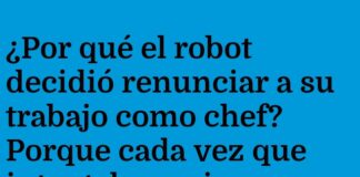El chef robot y el microondas celoso