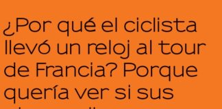 El ciclista que pedaleaba a ritmo francés