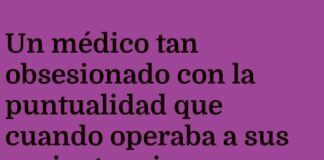 «El cirujano del descanso perfecto»