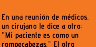 El cirujano y su paciente rompecabezas