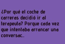 «El coche que derrapaba en sus problemas»