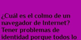 El colmo del navegador soñador.