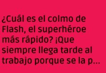 El Colmo del Superveloz Despistado