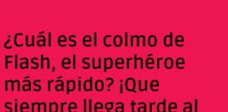 El Colmo del Superveloz Despistado