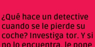 El detective y el coche fantasma