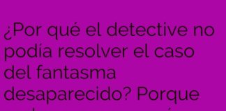 El Detective y el Fantasma Vacacionista