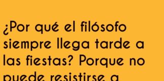 El Dilema Temporal del Filósofo en Fiestas