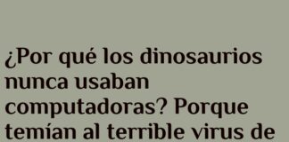 «El Error Saurio en el Dino-Sistema»