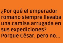El estilo del César: moda «imperium» no «imperdonable».