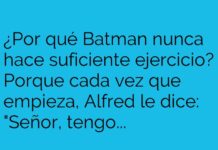 El estiramiento de justicia de Batman.