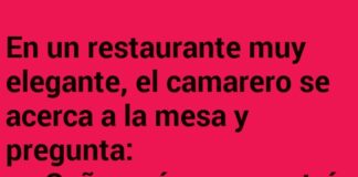 El filete fugitivo en el restaurante elegante