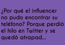 El influencer enredado sin conexión.