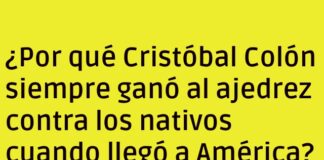 El Jaque Mate de Colón