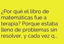 El libro de matemáticas: problemas y silencios