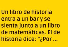El libro de matemáticas se confiesa.