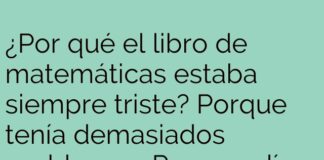 El libro triste que halló su solución numérica