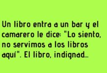 El libro y el cuento corto en el bar
