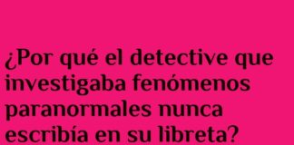 «El Misterio del Detective Sin Notas»