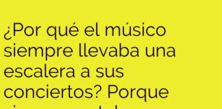 El Músico con Altura-Fobia y la Clave de Sol Invertida
