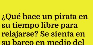 El Pirata Relajado y su Barco Problemático