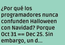 «El Programador y el Bug Temporal de las Calabazas Navideñas»