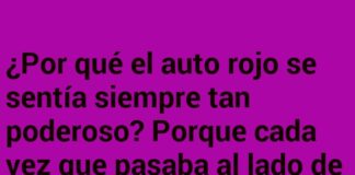 El semáforo celoso del auto rojo
