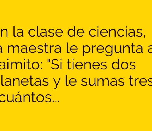 El sistema solar de Jaimito y sus ideas locas