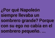 El sombrero inflador de egos de Napoleón