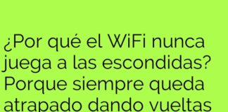El WiFi y su escondite revelado por el router