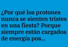 Fiesta atómica con buen rollo.