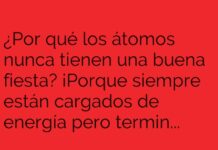 Fiestas Atómicas y Chistes de Electrones