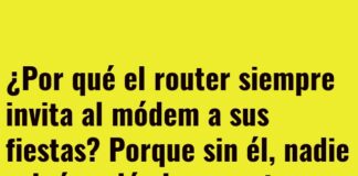 «Fiestas de Conexiones: El Dúo Dinámico del Router y el Módem»