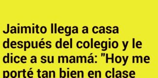 Jaimito, el héroe de la clase