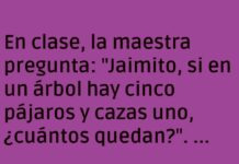 La astucia de Jaimito en clase