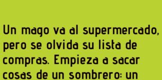 La lista mágica del supermercado