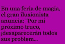 La magia de un contable ilusionista