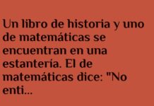 La pelea de los libros: Historia vs. Matemáticas