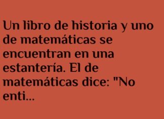 La pelea de los libros: Historia vs. Matemáticas