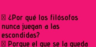 Los filósofos y el dilema del escondite