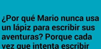 Mario y el lápiz: un salto al rescate creativo