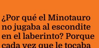 Minotauro y el caos del laberinto